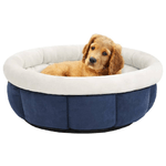 vidaXL Cuccia per Cani 50x50x22 cm Blu