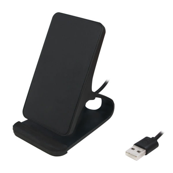 LogiLink-PA0183-Caricabatterie-per-dispositivi-mobili-Smartphone-Tablet-Nero-USB-Carica-wireless-Ricarica-rapida-Interno