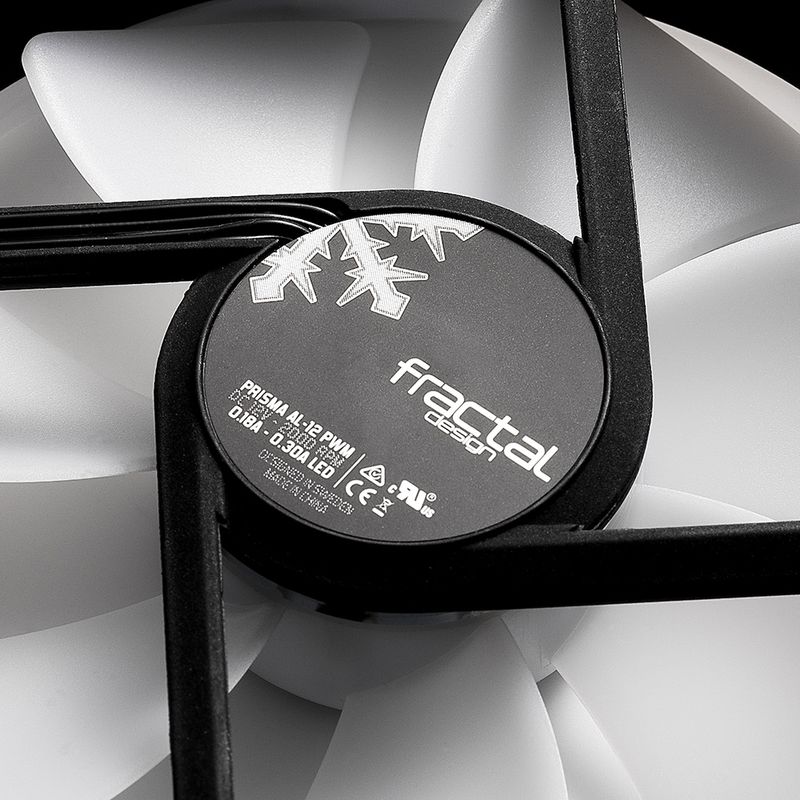 Fractal-Design-Prisma-AL-12-PWM-3P-Case-per-computer-Ventilatore-12-cm-Nero-Bianco-1-pz--Fractal-Design-Prisma-AL-12-PW