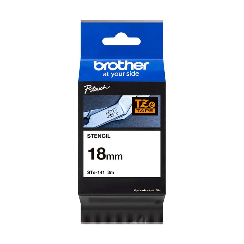 Brother-STE-141-etichetta-non-adesiva-1-pz-Nero