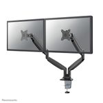 Neomounts Supporto da scrivania per monitor (DESK MOUNT DUAL 10-32IN - CLMP/GROMET VESA75X75TO100X100)