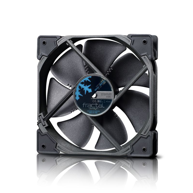 Fractal-Design-Venturi-HP-12-PWM-Black-White-120-mm--Walker-Fd-Fan-Vent-HP12-PWM-WT-