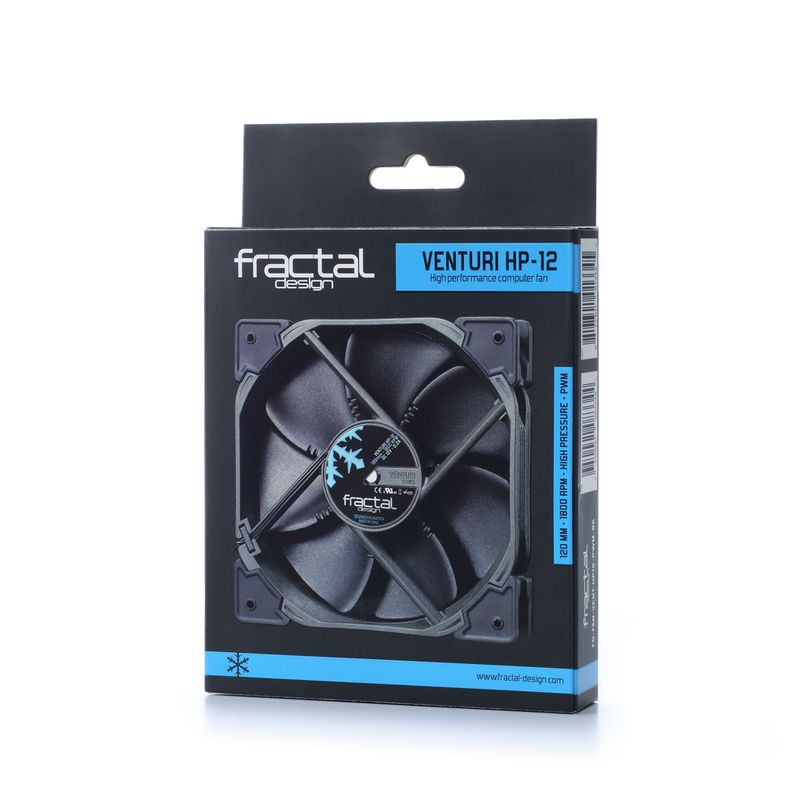 Fractal-Design-Venturi-HP-12-PWM-Black-White-120-mm--Walker-Fd-Fan-Vent-HP12-PWM-WT-