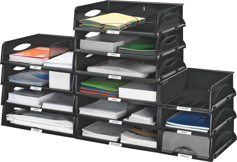 Leitz-52300085-vassoio-da-scrivania-Grigio