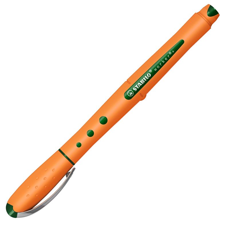 STABILO-worker--fine-Penna-stick-a-sfera-Verde-1-pz