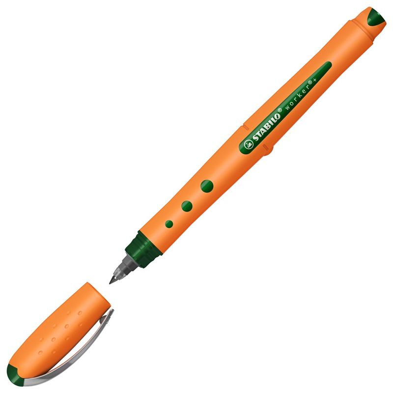 STABILO-worker--fine-Penna-stick-a-sfera-Verde-1-pz