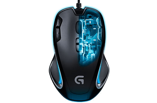 Logitech-G300S-mouse-Ambidestro-USB-tipo-A-Ottico-2500-DPI