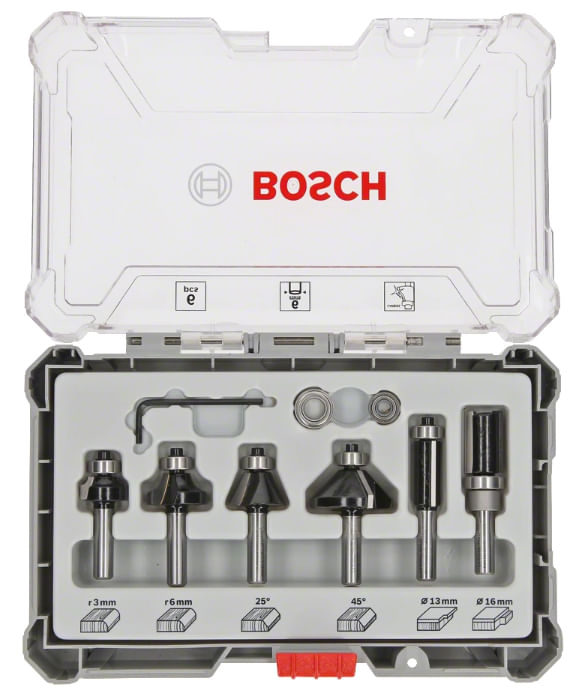 Bosch 2607017468 Set di punte 6 pz