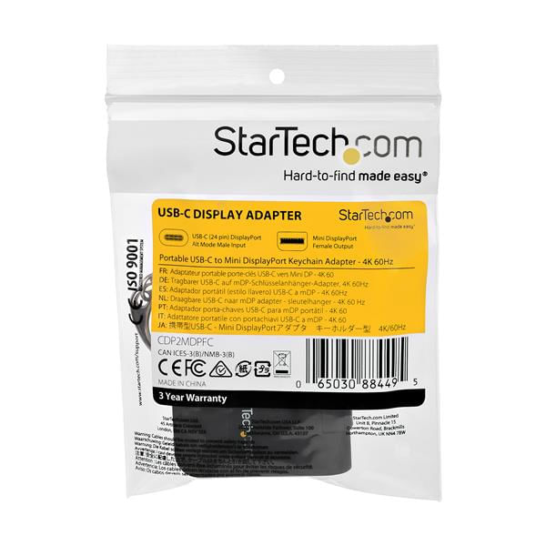 StarTech.com-Adattatore-portatile-USB-C-a-Mini-DisplayPort-con-portachiavi-ad-attacco-rapido