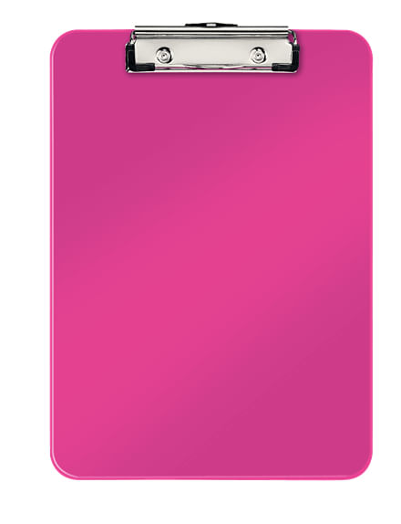 Leitz-WOW-portablocco-A4-Metallo-Polistirolo-Rosa