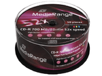 MediaRange-MR208-CD-vergine-CD-R-700-MB-50-pz--MEDIARANGE-CD-R-700MB|80MIN-52X-SPEED-PRINTABLE-CAKE-50-