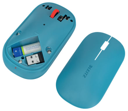 Leitz-Cosy-mouse-Ambidestro-RF-senza-fili---Bluetooth-4000-DPI--Leitz-Cosy-Wireless-Mouse-Calm-Blue-