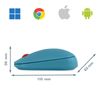Leitz-Cosy-mouse-Ambidestro-RF-senza-fili---Bluetooth-4000-DPI--Leitz-Cosy-Wireless-Mouse-Calm-Blue-