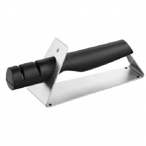 WMF-Gourmet-1876516030-Affilacoltelli-a-strappo-Nero-Acciaio-inossidabile
