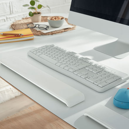 Leitz-Ergo-Cosy-poggiapolso-Grigio--Leitz-Cosy-Adjustable-Keyboard-Wrist-Rest-Light-Grey----Versione-UK