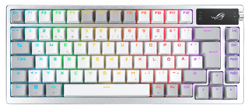 ASUS-ROG-Azoth-White-tastiera-USB---RF-Wireless---Bluetooth-QWERTZ-Tedesco-Bianco