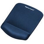 Fellowes 9287302 tappetino per mouse Blu (Fellowes 9287302 PlushTouch Mousepad Wrist Support Blue)