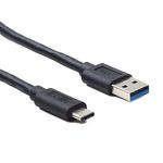 Hamlet XCU3A-UC31-MM10 cavo USB USB 3.2 Gen 1 (3.1 Gen 1) 1 m USB C USB A Nero