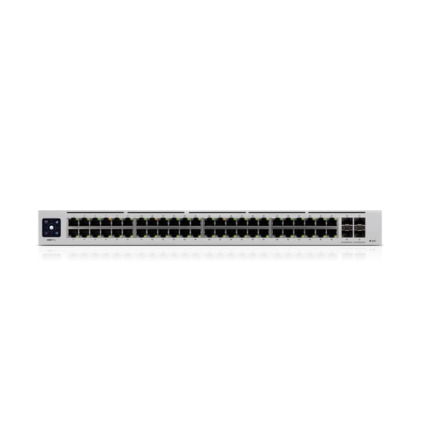 Ubiquiti-UniFi-USW-PRO-48-switch-di-rete-Gestito-L2-L3-Gigabit-Ethernet--10-100-1000--1U-Argento