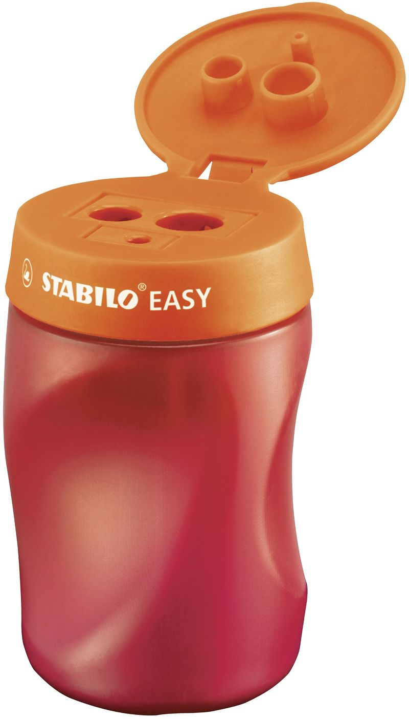STABILO-EASYsharpener-Temperamatite-manuale-Rosso
