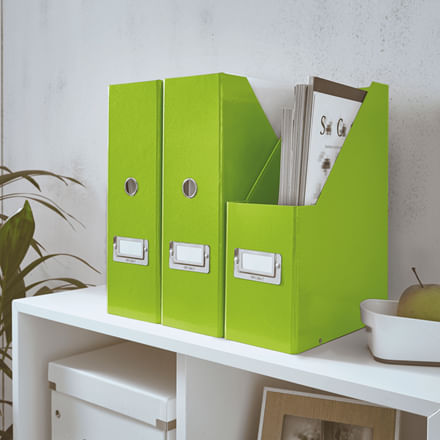 Leitz-Click---Store-portariviste-Polipropilene--PP--Verde