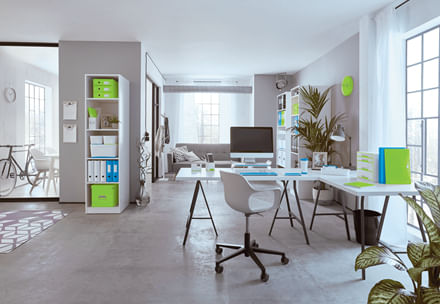 Leitz-Click---Store-portariviste-Polipropilene--PP--Verde