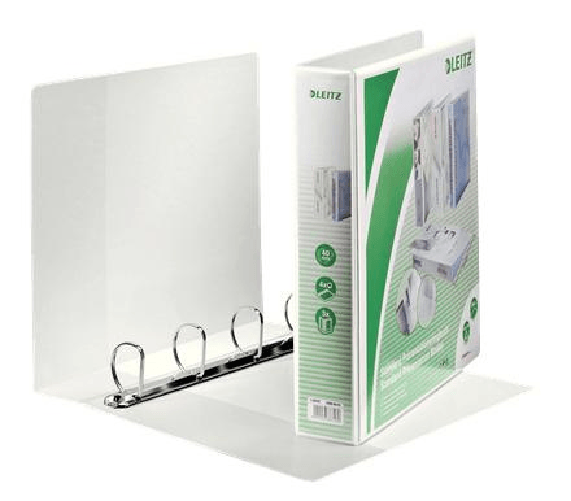Leitz-42860001-raccoglitore-ad-anelli-A4-Bianco