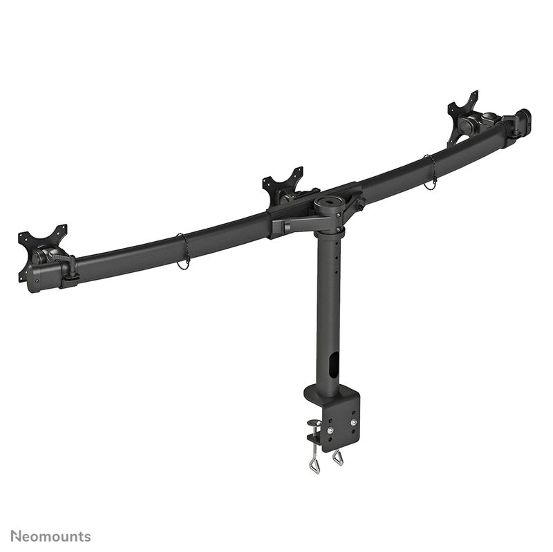 10-27-inch---Flat-screen-desk-mount-for-3-screens--Clamp-