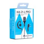 Midland-MA21-L-Pro-Auricolare-Cablato-A-clip-Musica-e-Chiamate-Nero