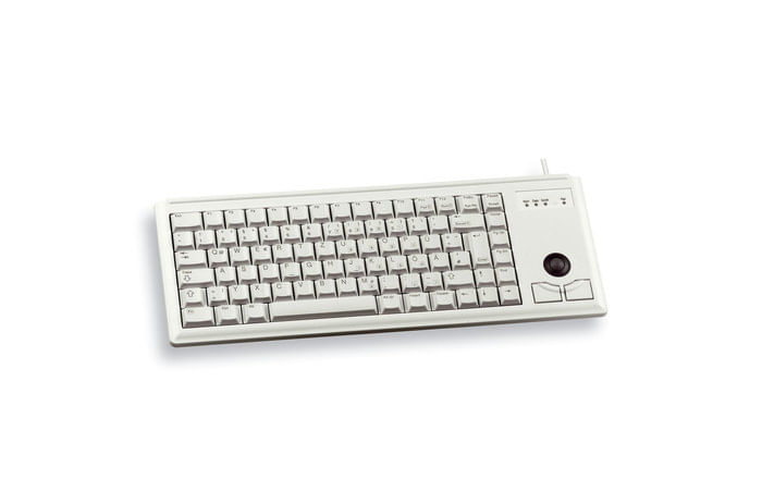 G84-4400-TRACKBALL----Mechanical-Keyboard---Corded----QWERTY---Gray