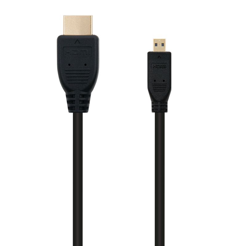 Nanocable-10.15.3502-cavo-HDMI-18-m-HDMI-tipo-A--Standard--HDMI-tipo-D--Micro--Nero