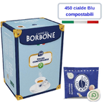 Caffe' borbone miscela blu 450 cialde compostabili