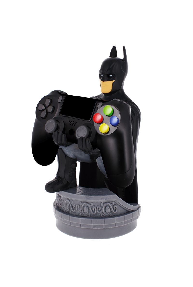 Exquisite-Gaming-Cable-Guys-Batman-Supporto-passivo-Controller-per-videogiochi-Nero-Grigio-Giallo