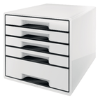 LEITZ-Cassettiera-Drawer-Cabinet-Cube-5---287-x-27-x-363-cm---bianco---Leitz