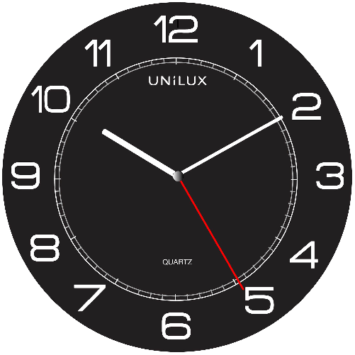 UNILUX-Orologio-da-parete-Mega---diametro-575-cm---nero---Unilux