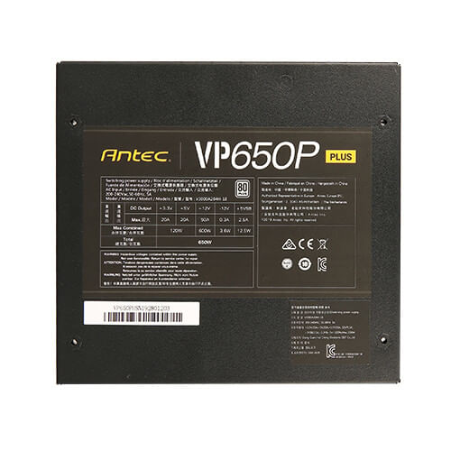 Antec-VP-PLUS-VP650P-Plus-alimentatore-per-computer-650-W-20-4-pin-ATX-Nero