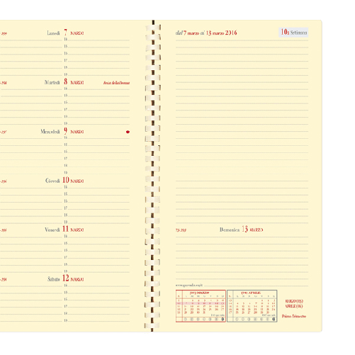 QUOVADIS-Agenda-settimanale-Planital-2025---c-spirale---copertina-Soho---88-x-17-cm---nero---Quo-Vadis