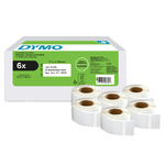 DYMO-Rotolo-etichette-per-Indirizzi---25-x-54-mm---bianco---Dymo---value-pack-6-pezzi