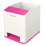 LEITZ-Portapenne-con-amplificatore-WOW---9x10x10-cm---fucsia---Leitz