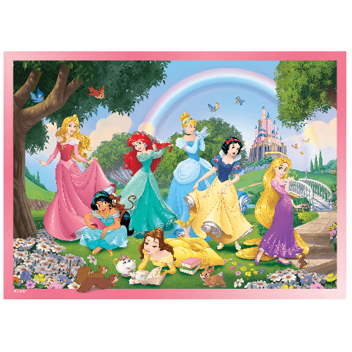 LISCIANI-Puzzle-Maxi---Princess-Rainbow-World-----108-pezzi---Lisciani