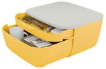 LEITZ-Cassettiera-Cosy---2-scomparti---giallo---Leitz