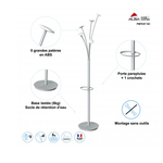 ALBA-Appendiabiti---con-portaombrelli---5-posti---187-x-38-cm---bianco---Alba