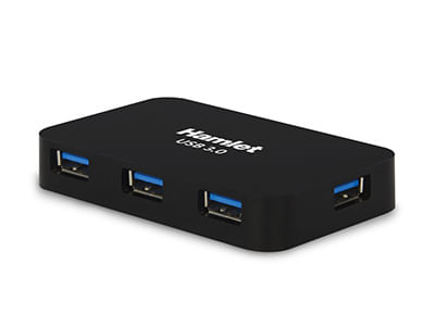 Hamlet-Hub-usb-3.0-a-4-porte-5-Gbps