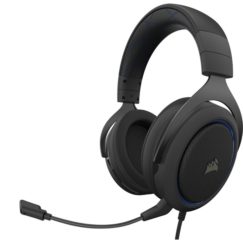 Corsair-HS50-PRO-STEREO-Auricolare-Cablato-A-Padiglione-Giocare-Nero-Blu