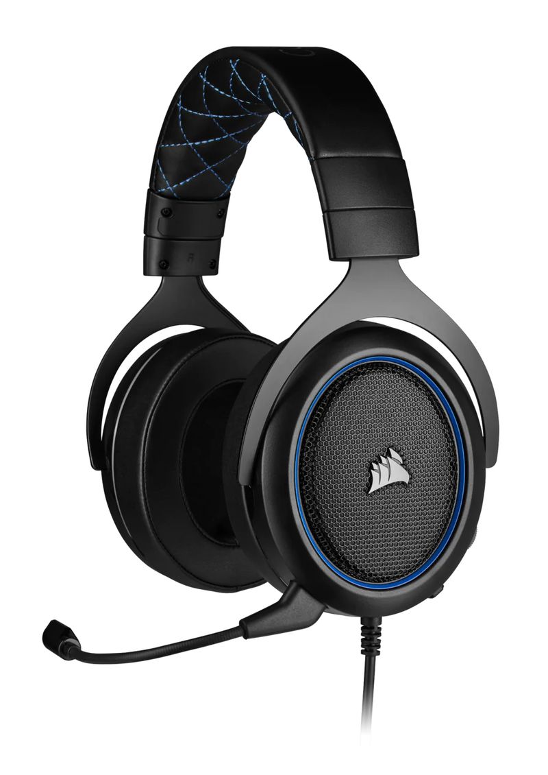 Corsair-HS50-PRO-STEREO-Auricolare-Cablato-A-Padiglione-Giocare-Nero-Blu