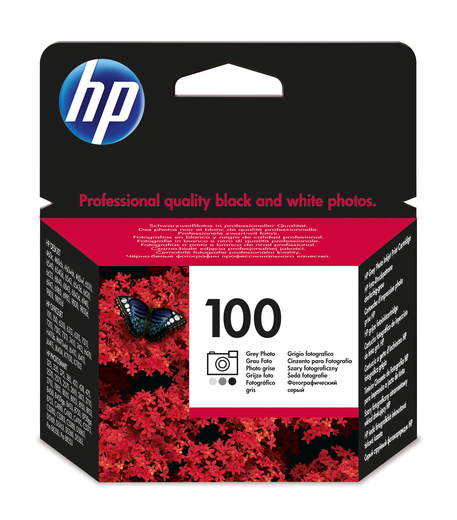 HP 100 cartuccia d'inchiostro 1 pz Originale Grigio