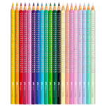 FABER-CASTELL-Astuccio-Farfalla-matite-colorate-Sparkle---colori-assortiti---Faber-Castell---conf.-20-pezzi