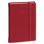 QUOVADIS-Agenda-giornaliera-Daily-Pocket-Prestige-Silk-2025---85-x-13-cm---bordeaux---Quo-Vadis