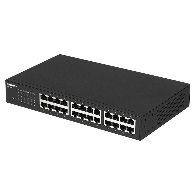 Edimax-GS-1024-switch-di-rete-Gigabit-Ethernet--10-100-1000--Nero