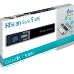 Iris I.R.I.S. IRIScan Book 5 Wi-Fi Scanner portatile 1200 x 1200 DPI A4 Nero